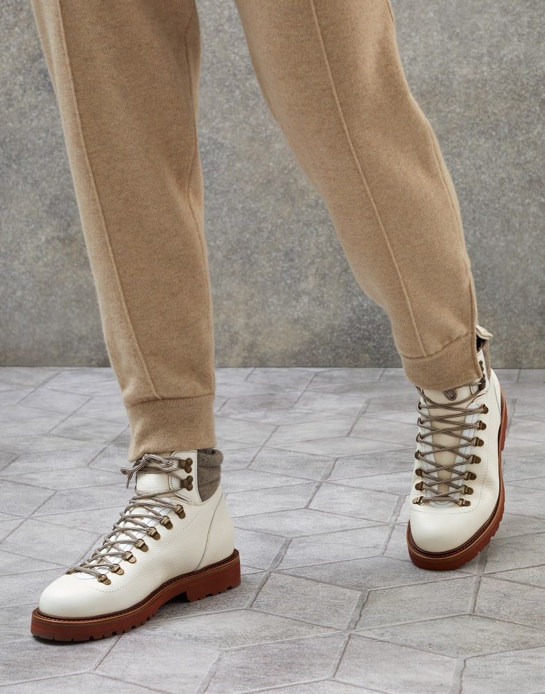 Brunello Cucinelli o1w1db10924 Boot in White Size US 11 / EU 44 - 3 Thumbnail