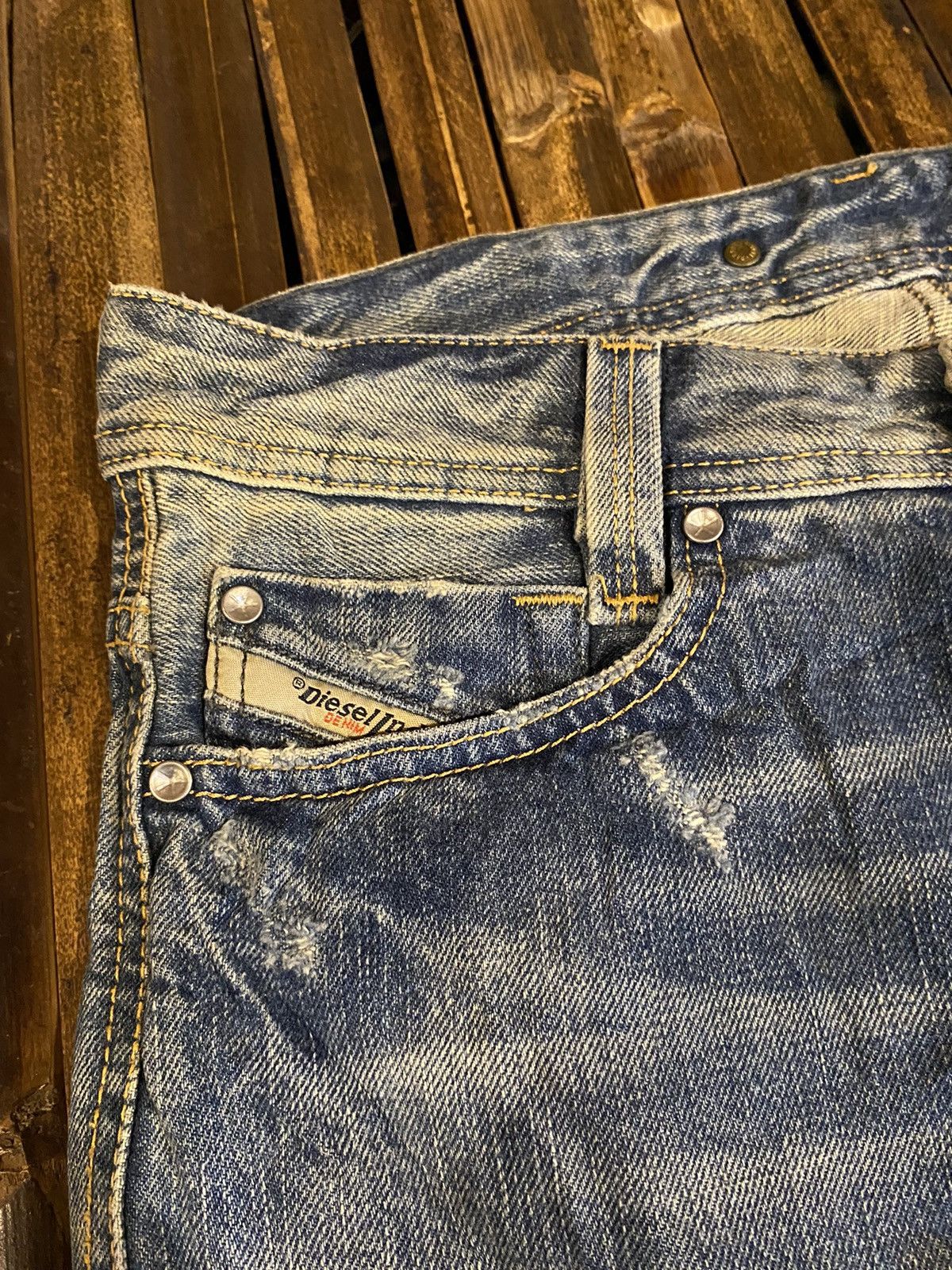 Diesel × If Six Was Nine × Vintage DIESEL HEEVEN DENIM PANTS Size US 30 / EU 46 - 6 Thumbnail