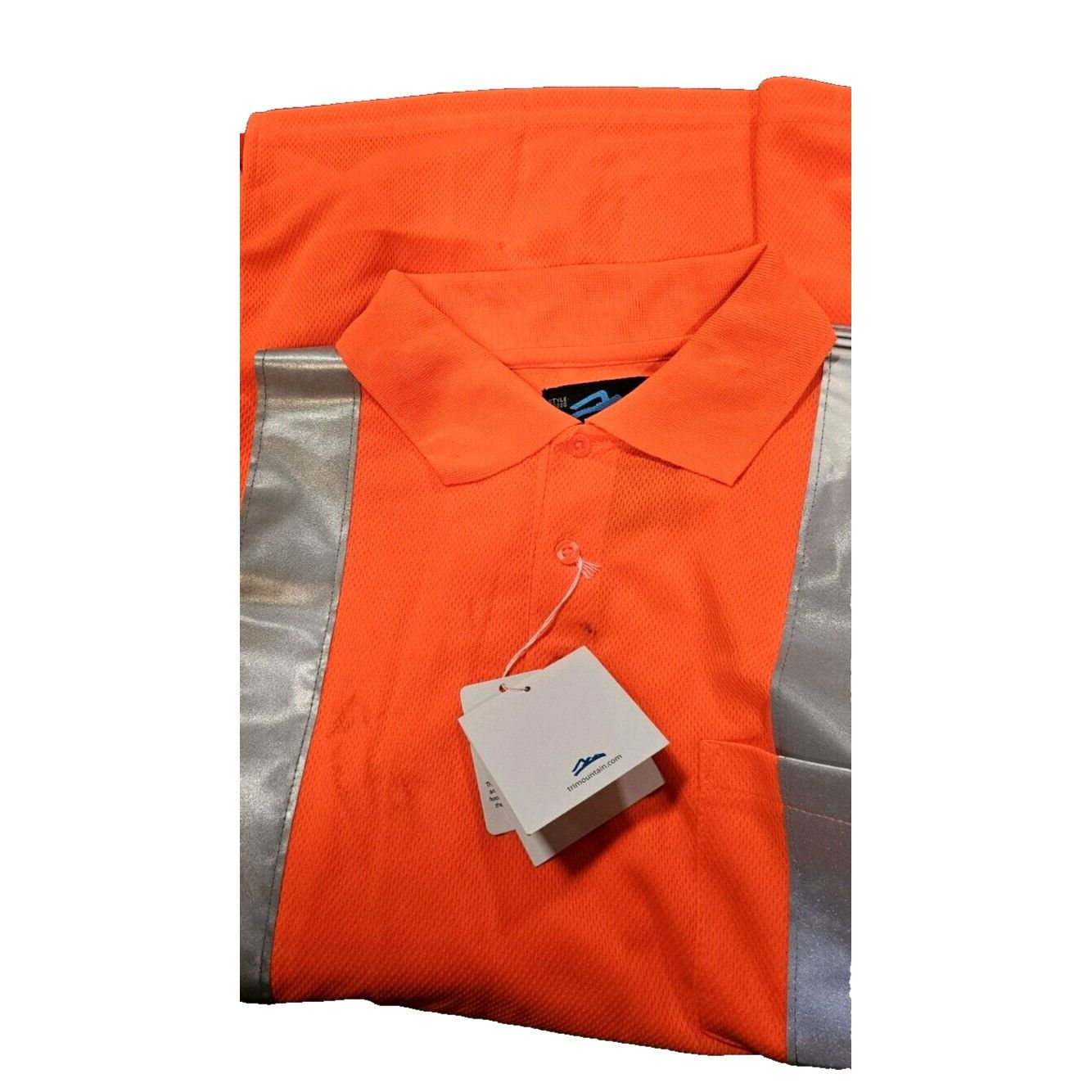 Other Safety Moisture Wicking Boundary Polo Shirt Neon Orange Poly Size US XXL / EU 58 / 5 - 3 Thumbnail