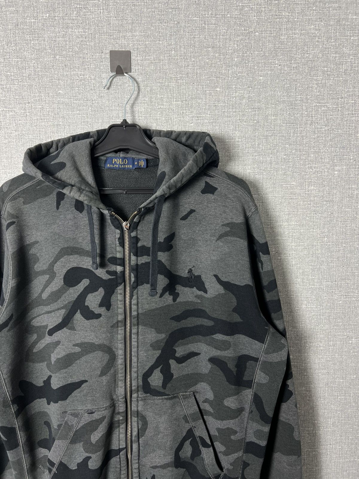Polo Ralph Lauren Polo Ralph Lauren Camo Full Zip Hoodie Pony Logo Size US M / EU 48-50 / 2 - 3 Thumbnail