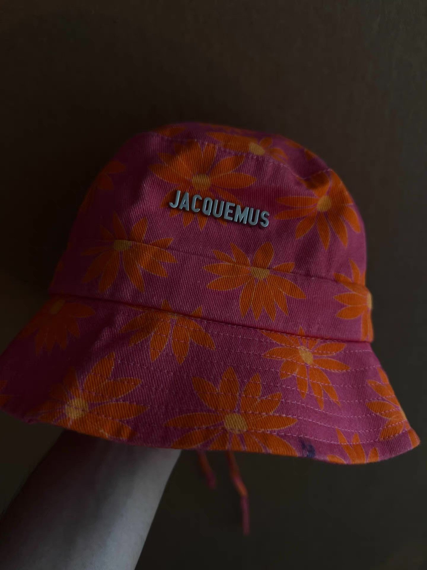Jacquemus Jacquemus Pink Floral Bucket Hat Q16 Size ONE SIZE - 1 Thumbnail