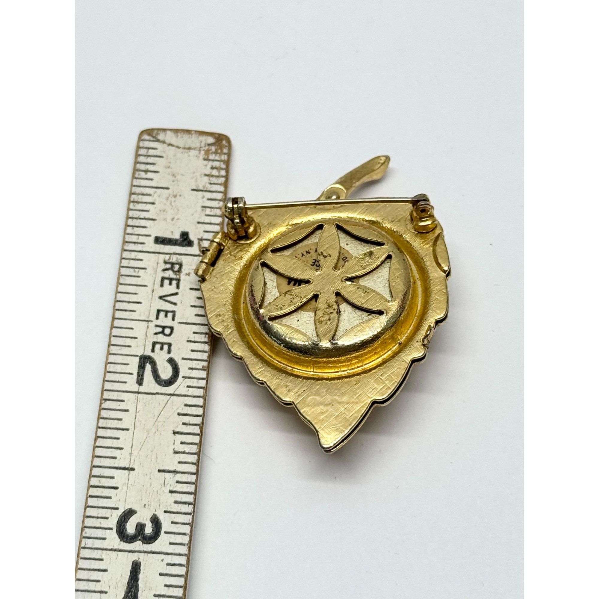 Vintage Vintage Avon Perfume Flower Brooch Pin Size ONE SIZE - 4 Thumbnail