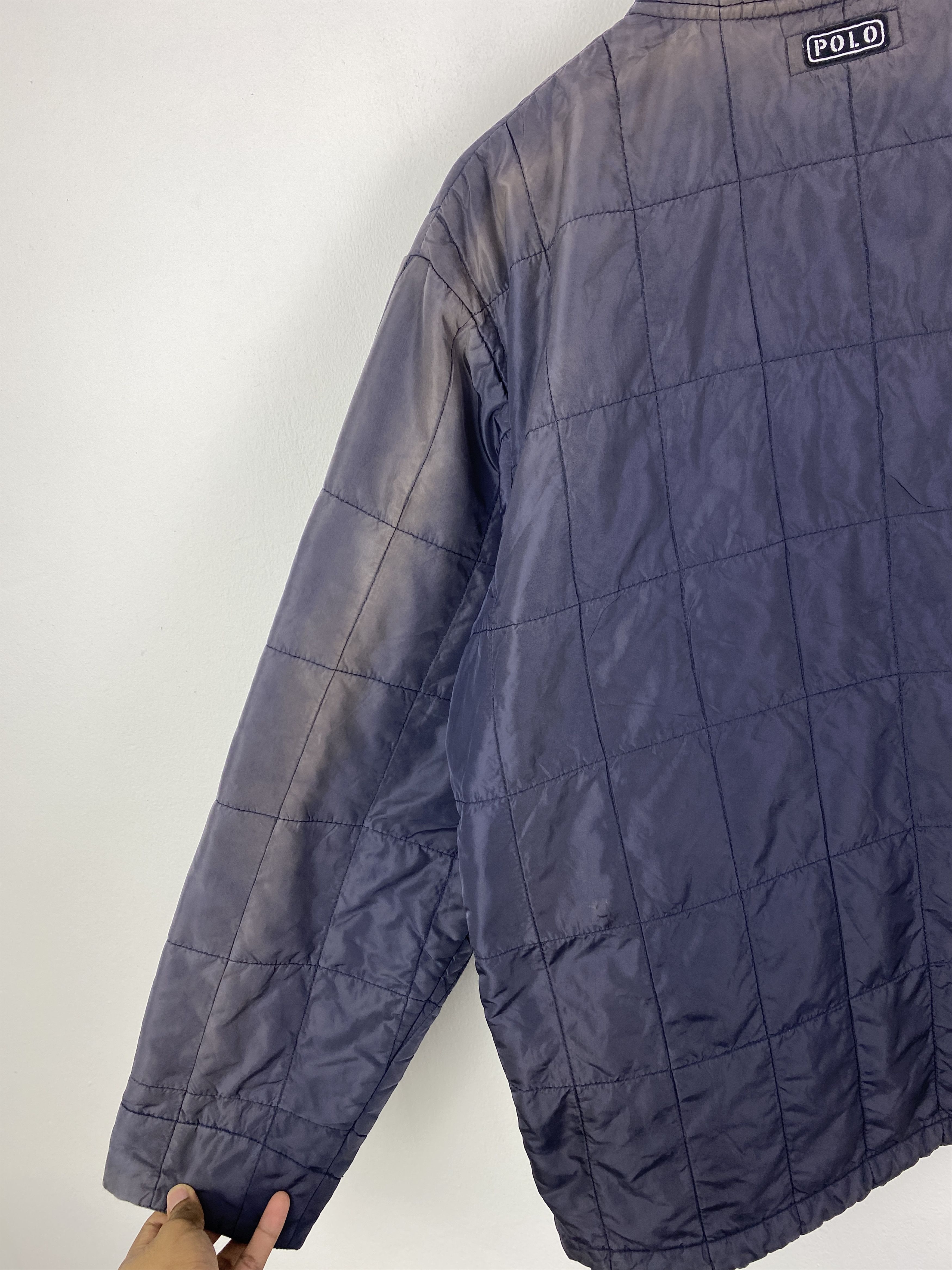 Polo Ralph Lauren Vintage 90s Polo Ralph Lauren Quilted Light Jacket J0077 Size US L / EU 52-54 / 3 - 9 Thumbnail
