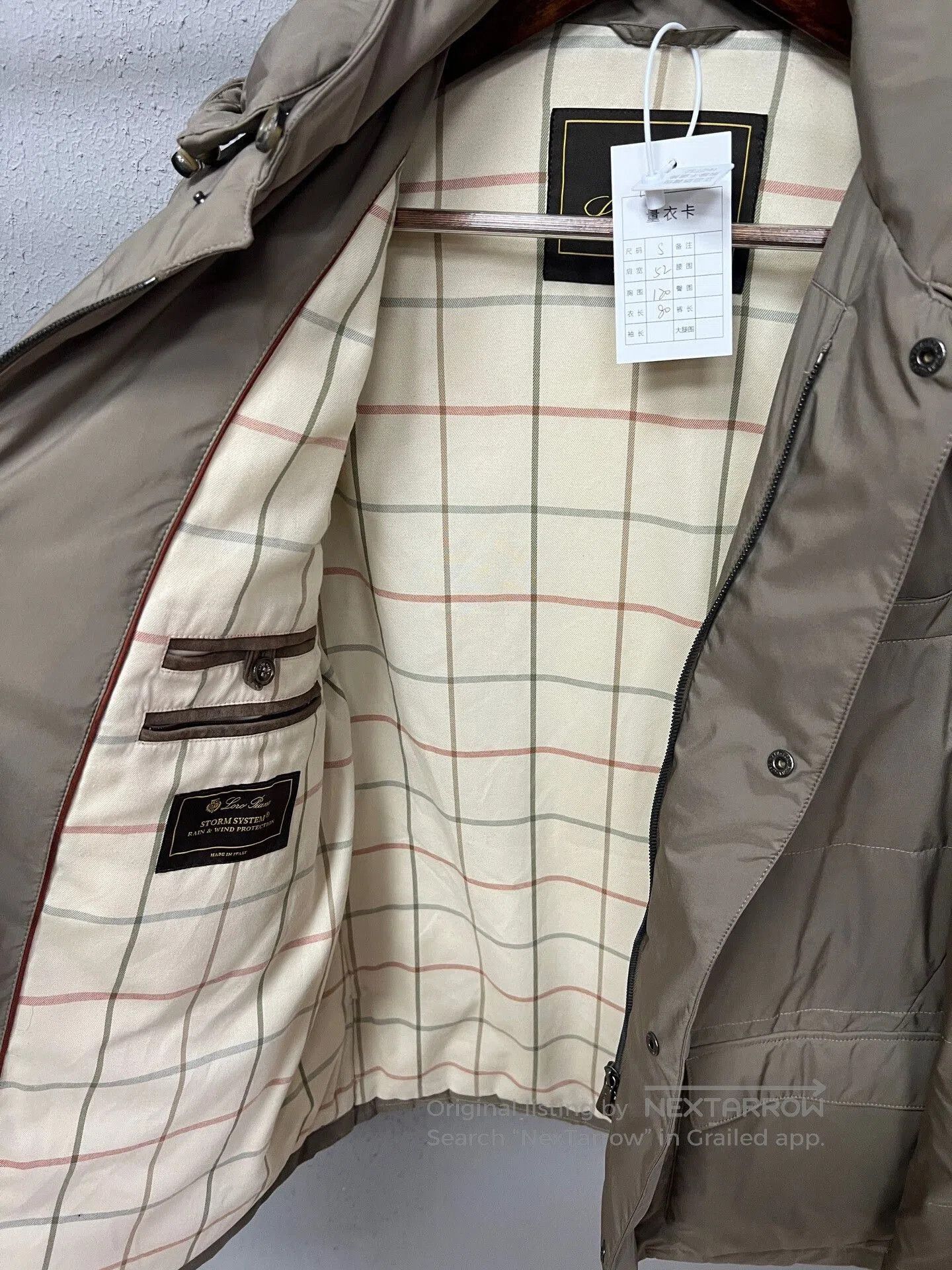 Loro Piana Loro Piana Beige Cotton Puffer Jacket. Size US S / EU 44-46 / 1 - 3 Thumbnail