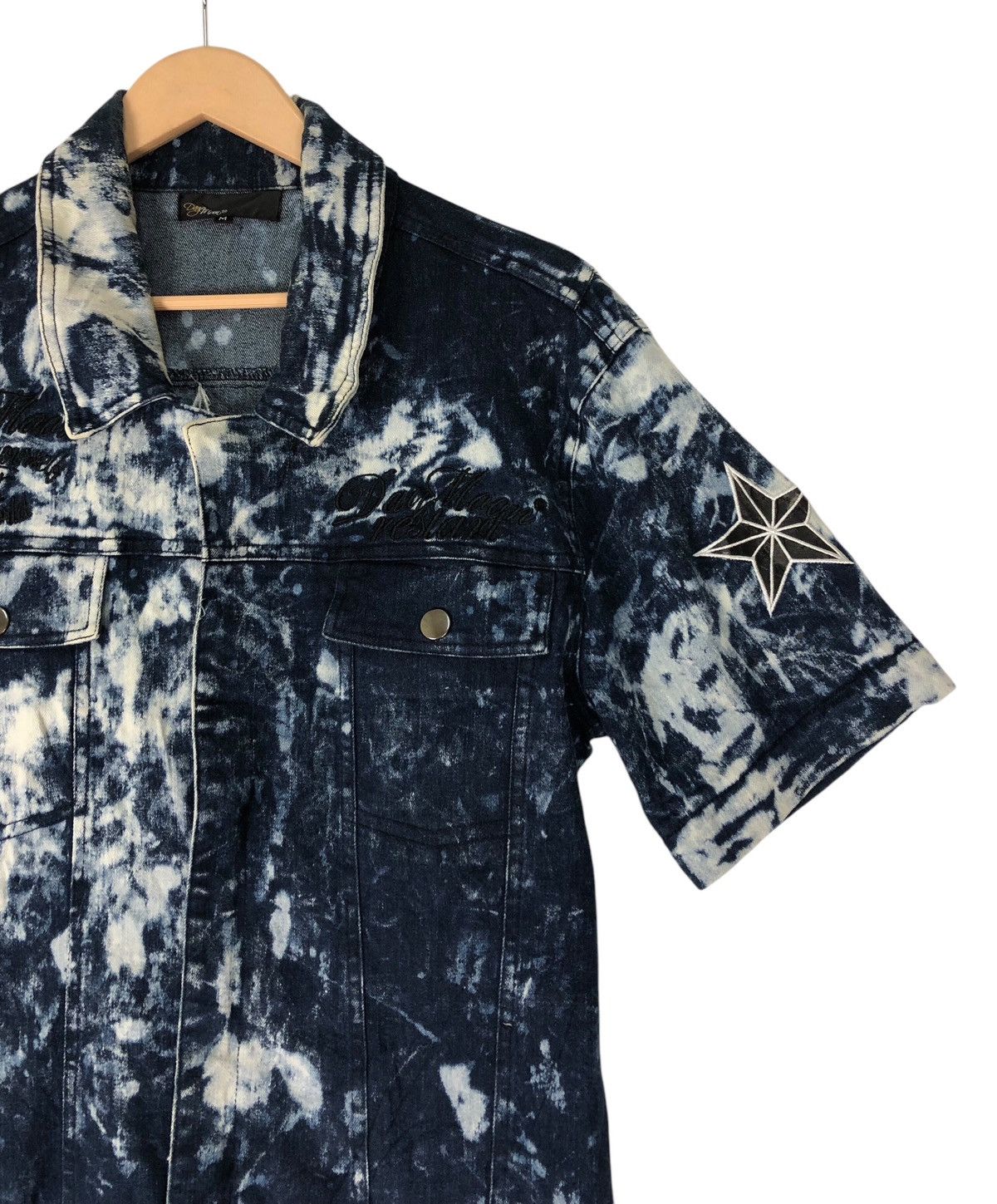 Japanese Brand Jpn Brand Dry Moon Acid Wash Jumpersuit Embroidery Coveralls Size US M / EU 48-50 / 2 - 15 Thumbnail