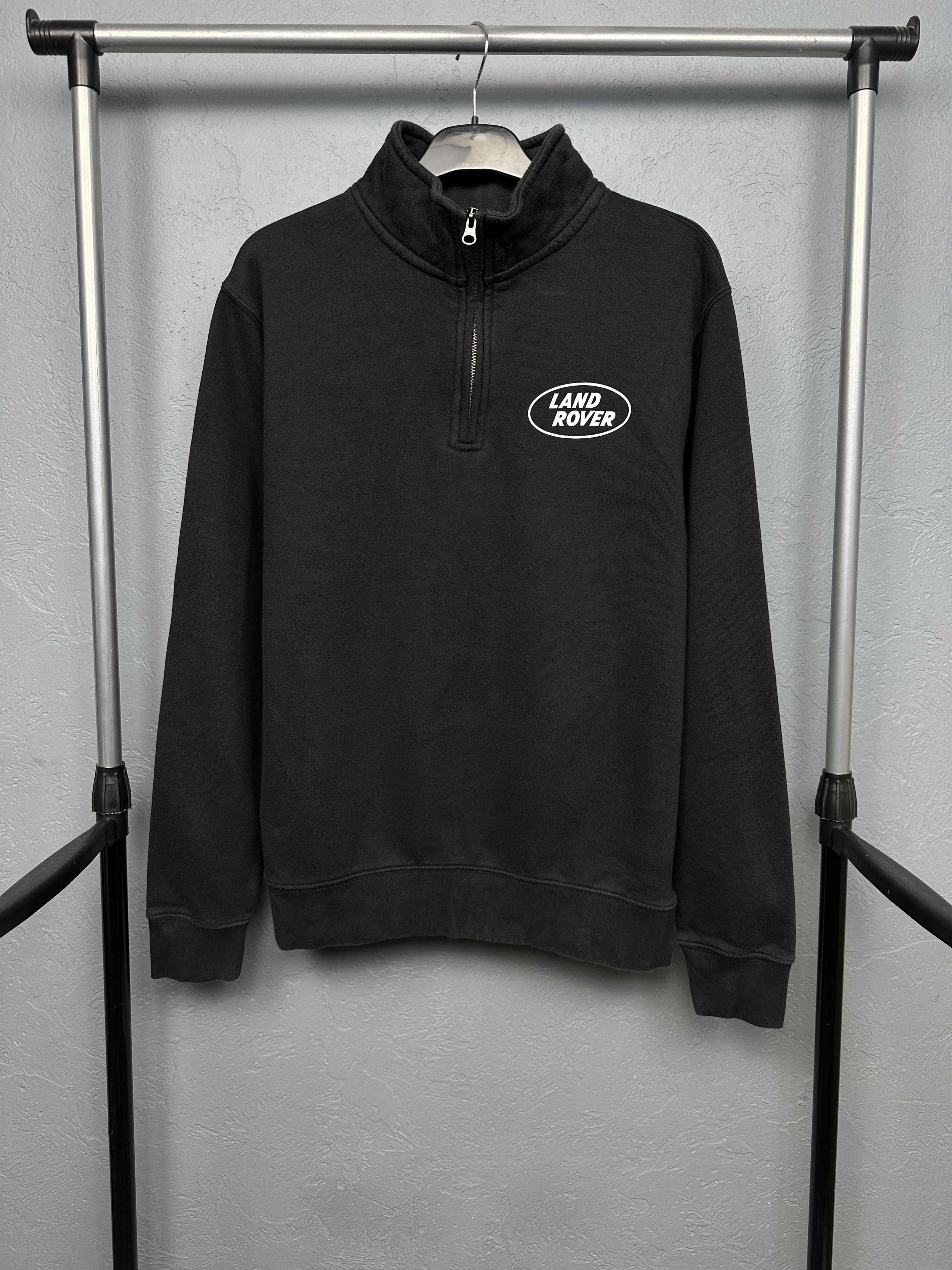 Vintage Land Rover Vintage Mens Workwear 1\4 Zip Sweatshirt Size US L / EU 52-54 / 3 - 3 Thumbnail