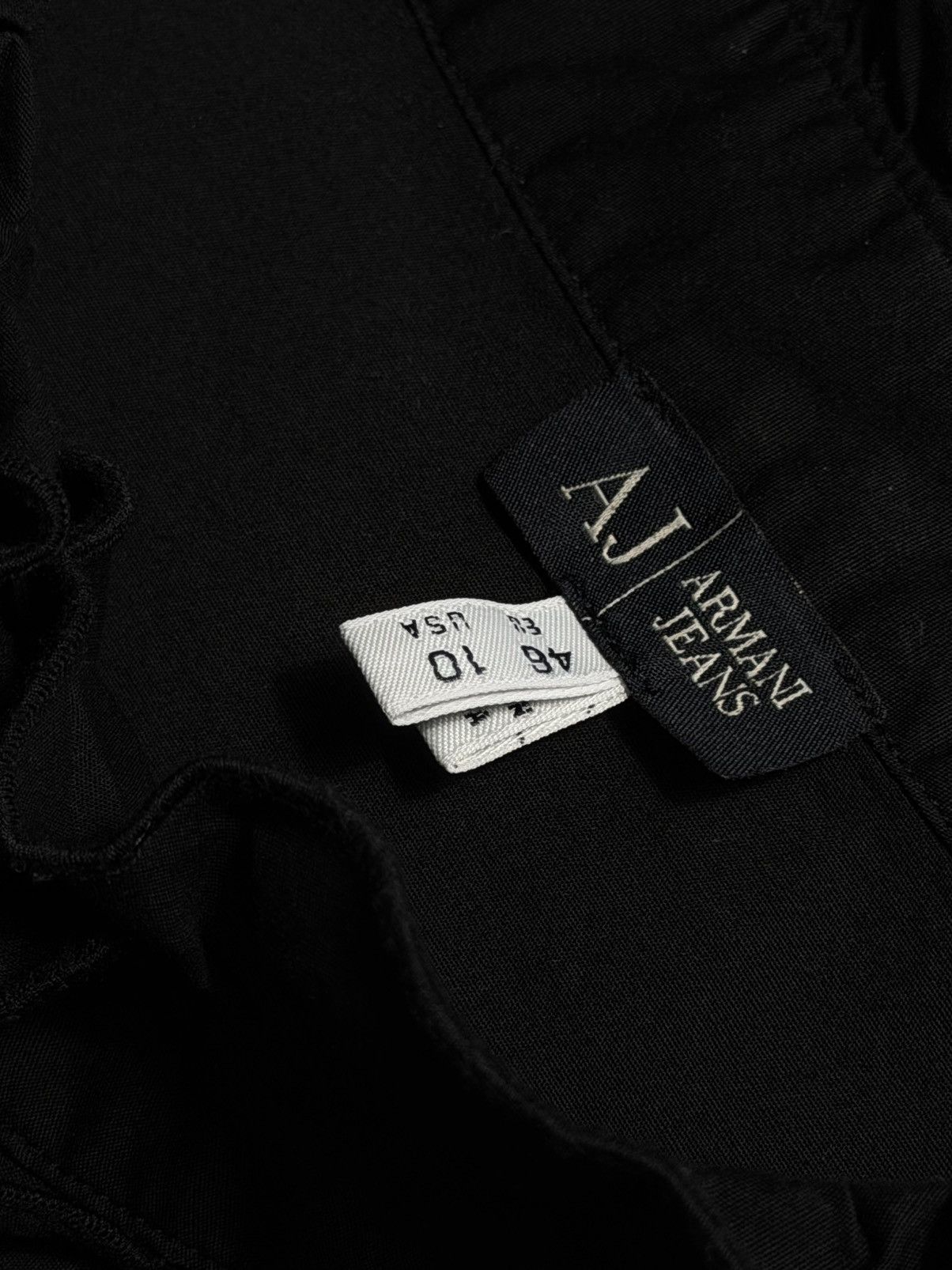 Giorgio Armani Vintage 90s Armani Jeans Blouse Size L / US 10 / IT 46 - 4 Thumbnail