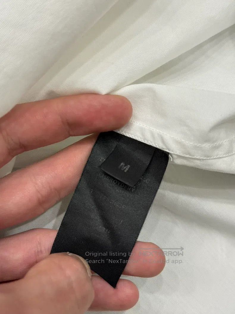 Vetements Vetements Tie Front Oversized White Shirt M Size Size US M / EU 48-50 / 2 - 5 Thumbnail