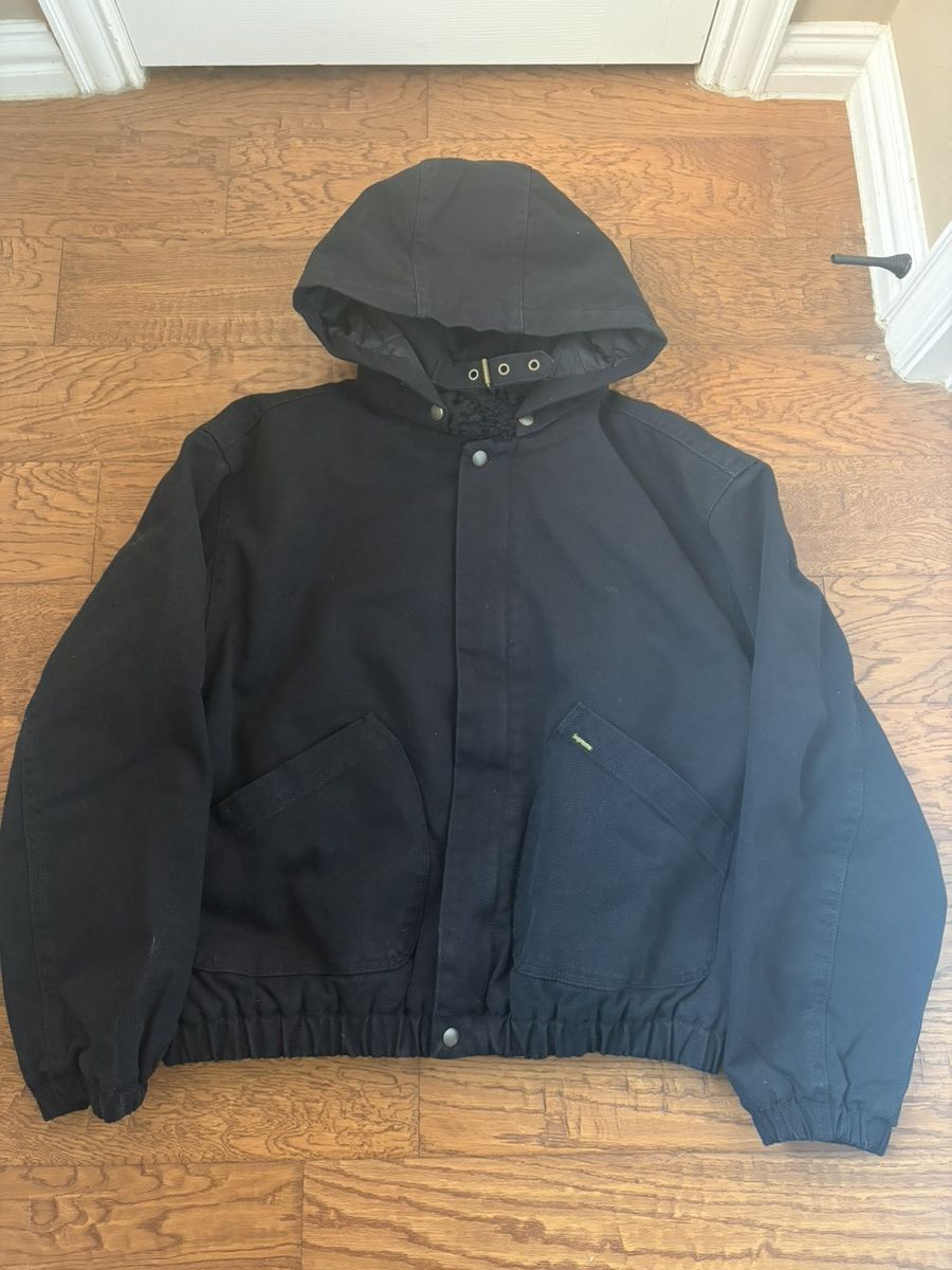 Supreme Supreme Faux Shearling Lined Bomber Jacket Size US M / EU 48-50 / 2 - 1 Thumbnail