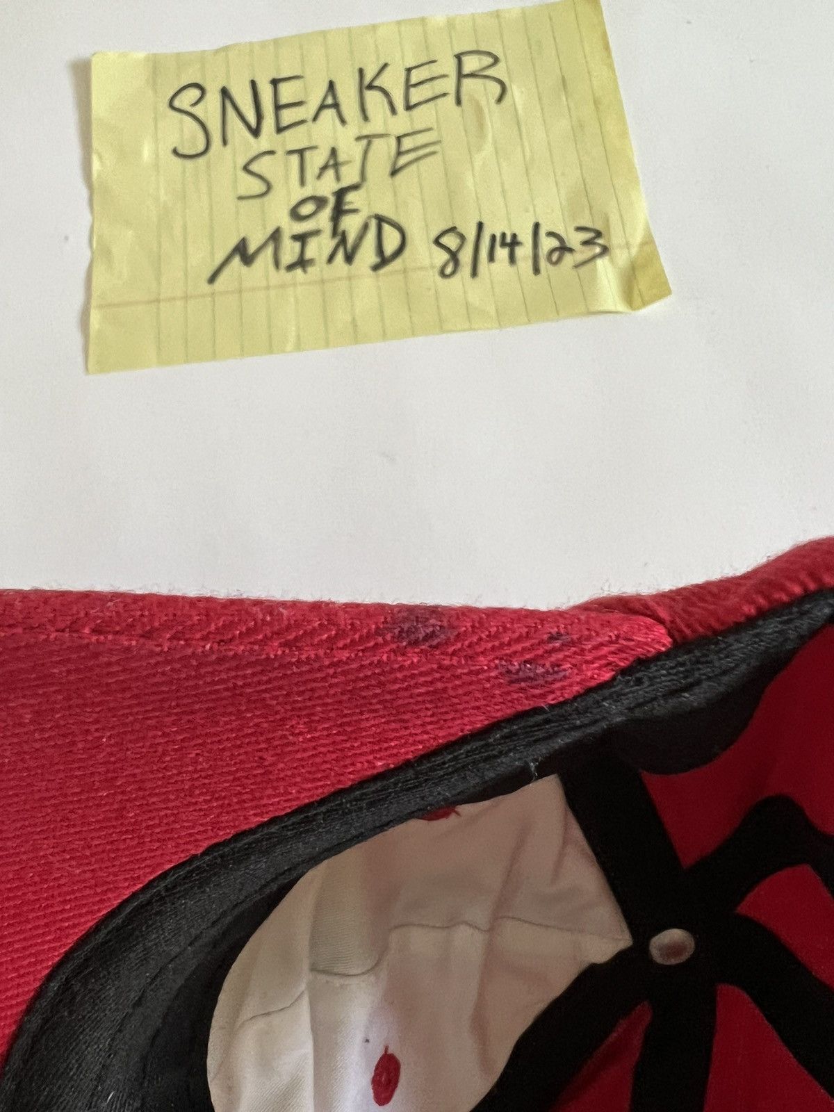 Supreme SUPREME GONZ LOGO 6 panel ss18 in red FAST SHIPPING Size ONE SIZE - 7 Thumbnail
