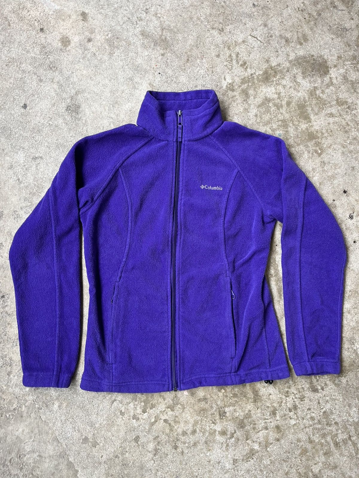 Columbia Purple Columbia Fleece Zip-Up Size M / US 6-8 / IT 42-44 - 1 Thumbnail