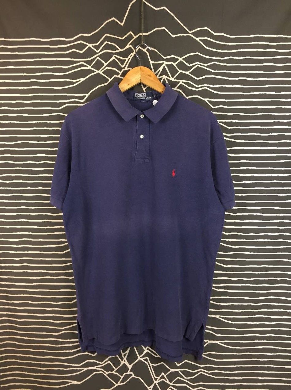 Polo Ralph Lauren Vtg Polo Ralph Lauren Pony Logo Made In Usa Polo Shirt Size US M / EU 48-50 / 2 - 2 Thumbnail