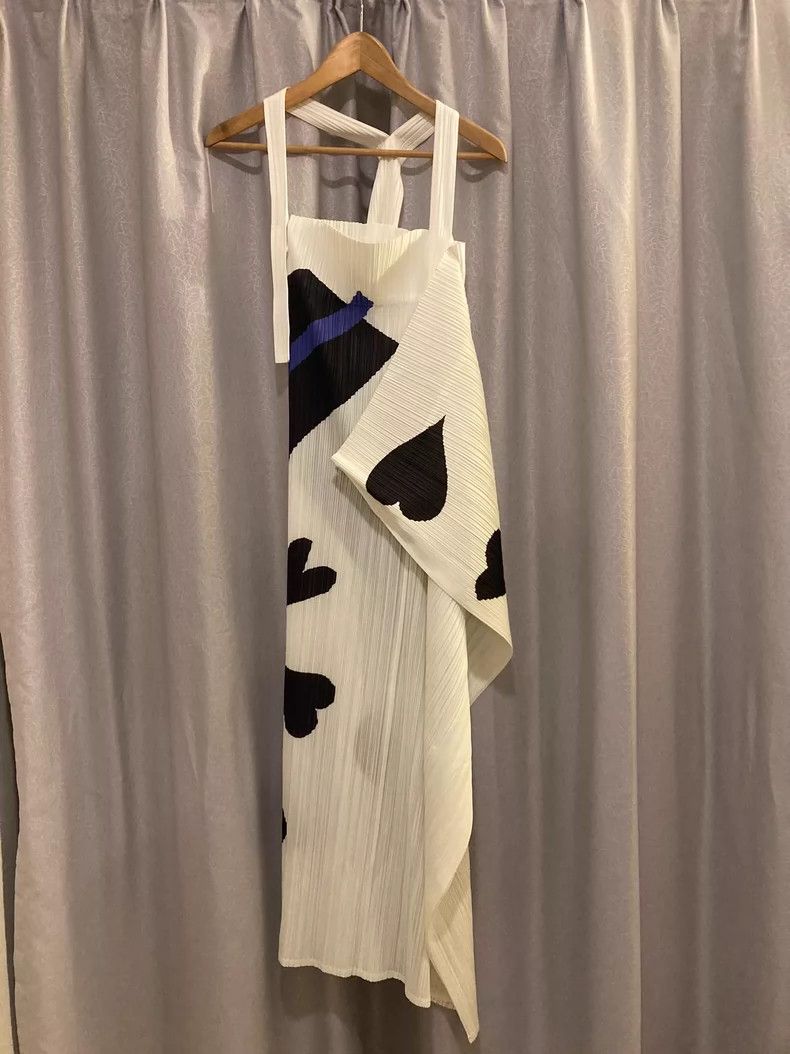 Issey Miyake Issey Miyake size:3 white dress Size M / US 6-8 / IT 42-44 - 1 Thumbnail