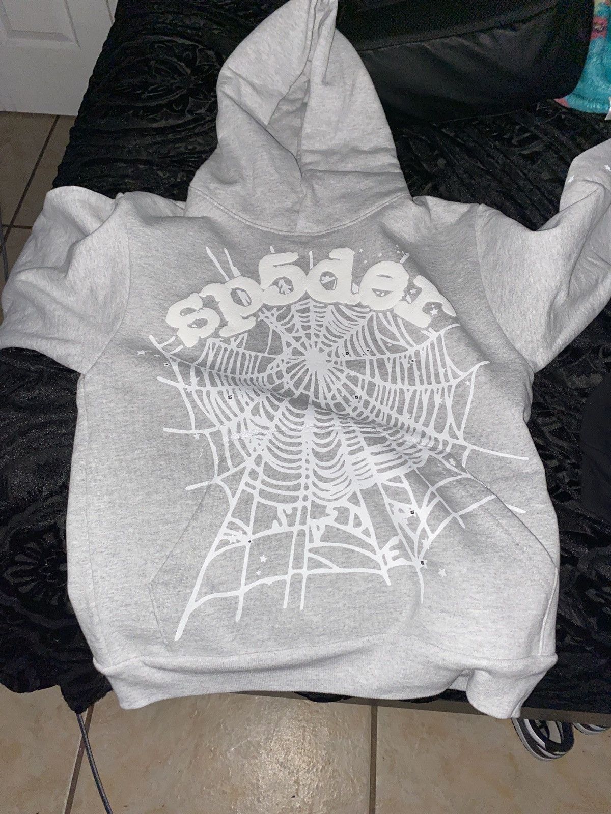 image of Spider Worldwide Grey And White Sp5Der, Men's (Size XS)