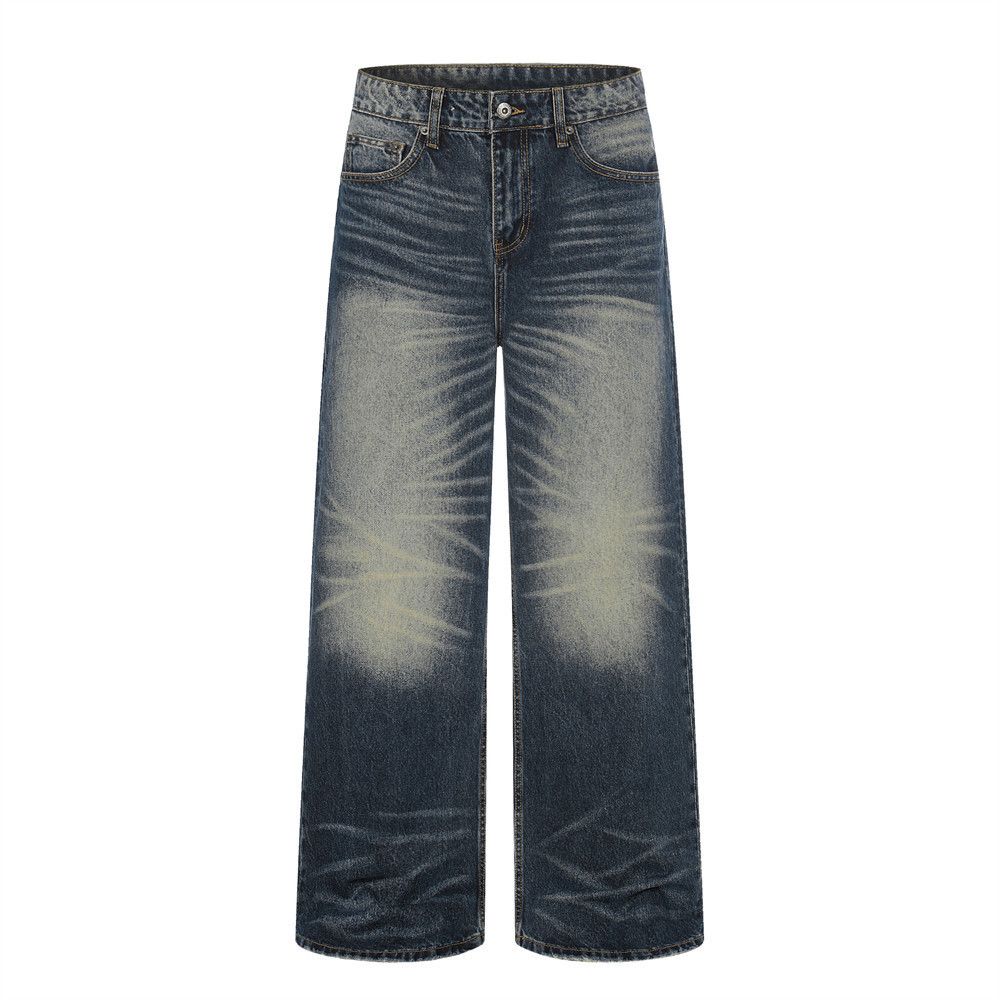 Vintage Men's Streetwear Retro Punk Distressed Washed Denim Jeans Size US 32 / EU 48 - 1 Thumbnail