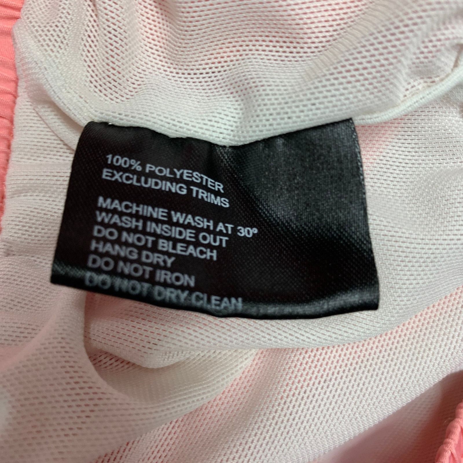Represent Clo. REPRESENT Pink White Logo Polyester Drawstring Swim Trunks Size US 34 / EU 50 - 4 Thumbnail