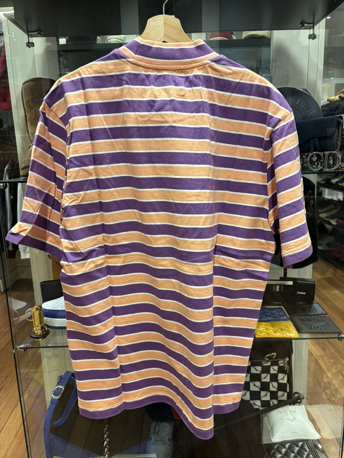 Palace Palace Jimmyz Striped Tee Size US XL / EU 56 / 4 - 2 Thumbnail