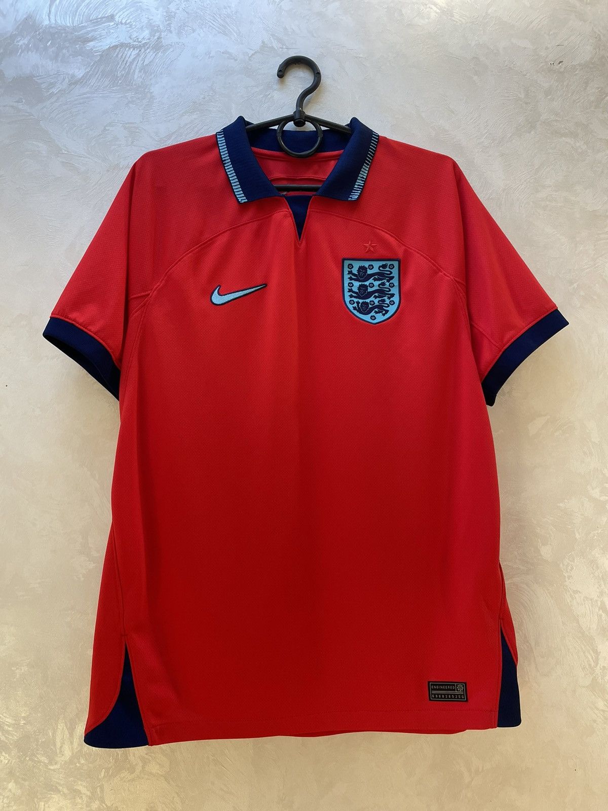Nike England 2022-23 Away Football Shirt Jersey Nike DN0685-600 Size US L / EU 52-54 / 3 - 1 Thumbnail