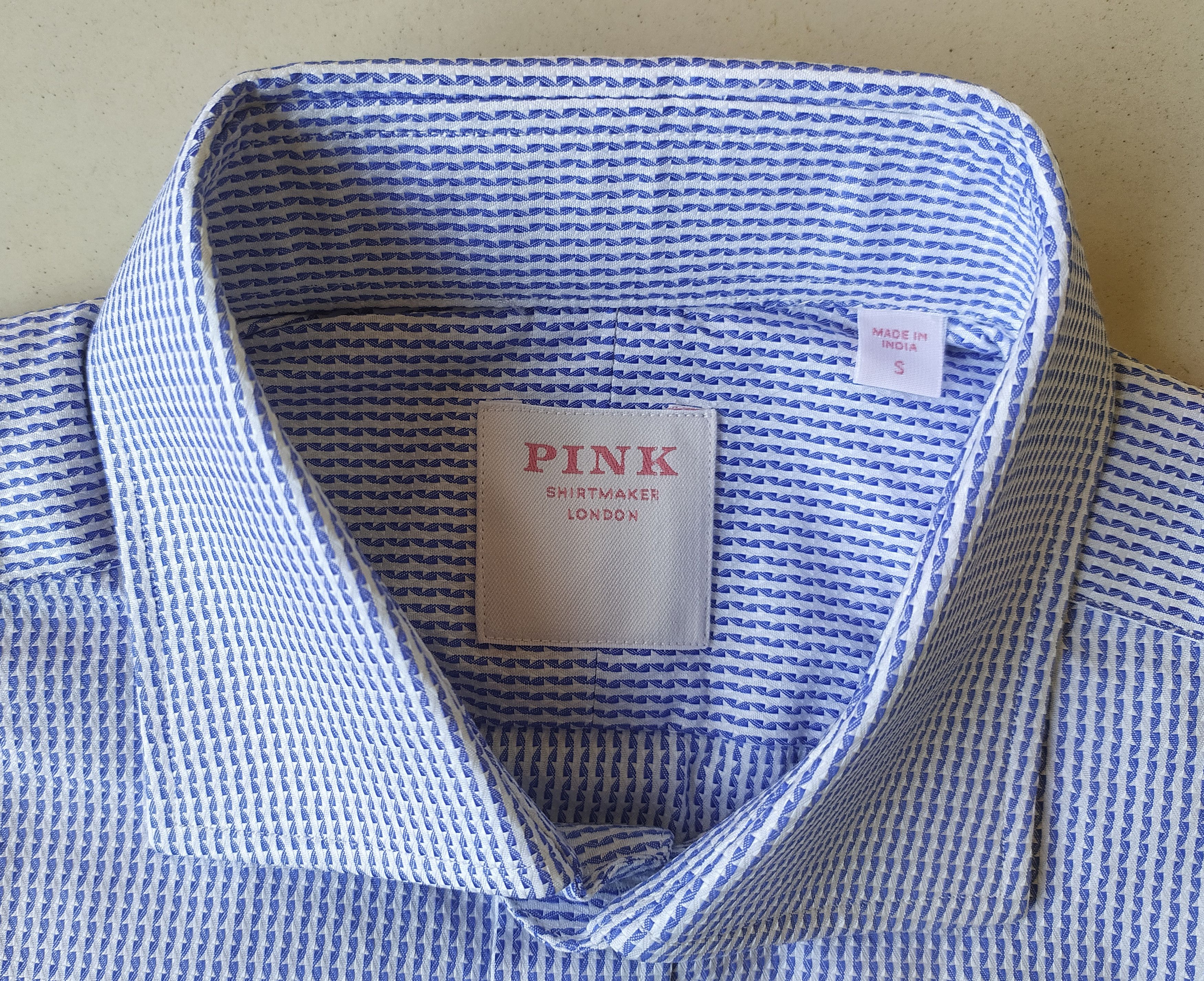 Thomas Pink Thomas Pink Formal Dobby Shirt Free Shipping T/58 Size US S / EU 44-46 / 1 - 4 Thumbnail