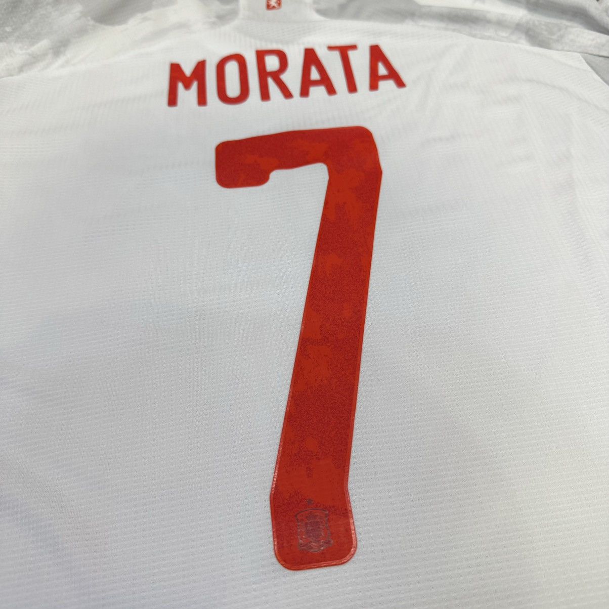 Adidas Spain Euro2020 player issue away shirt #7 Morata (Bnwt) Size US XL / EU 56 / 4 - 4 Thumbnail