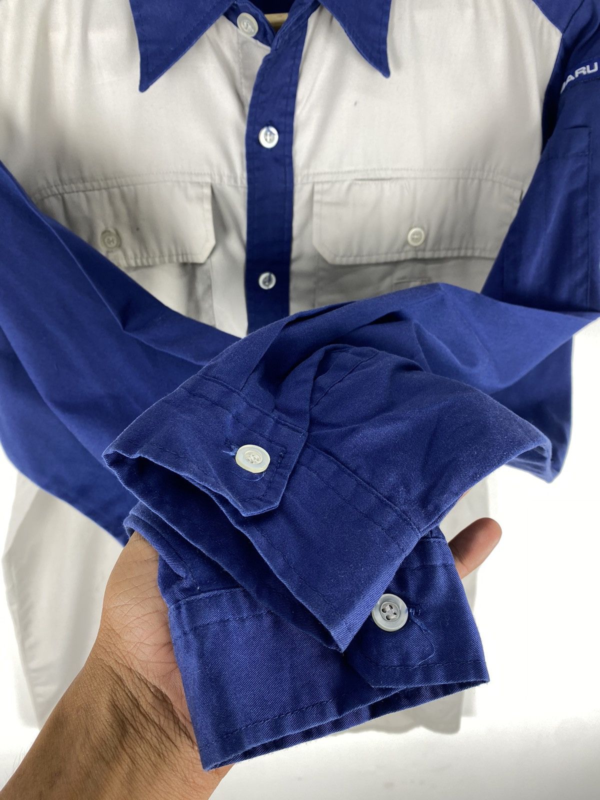Japanese Brand Y2k Japan Manufactory Subaru Flannel Shirt Size US S / EU 44-46 / 1 - 14 Thumbnail