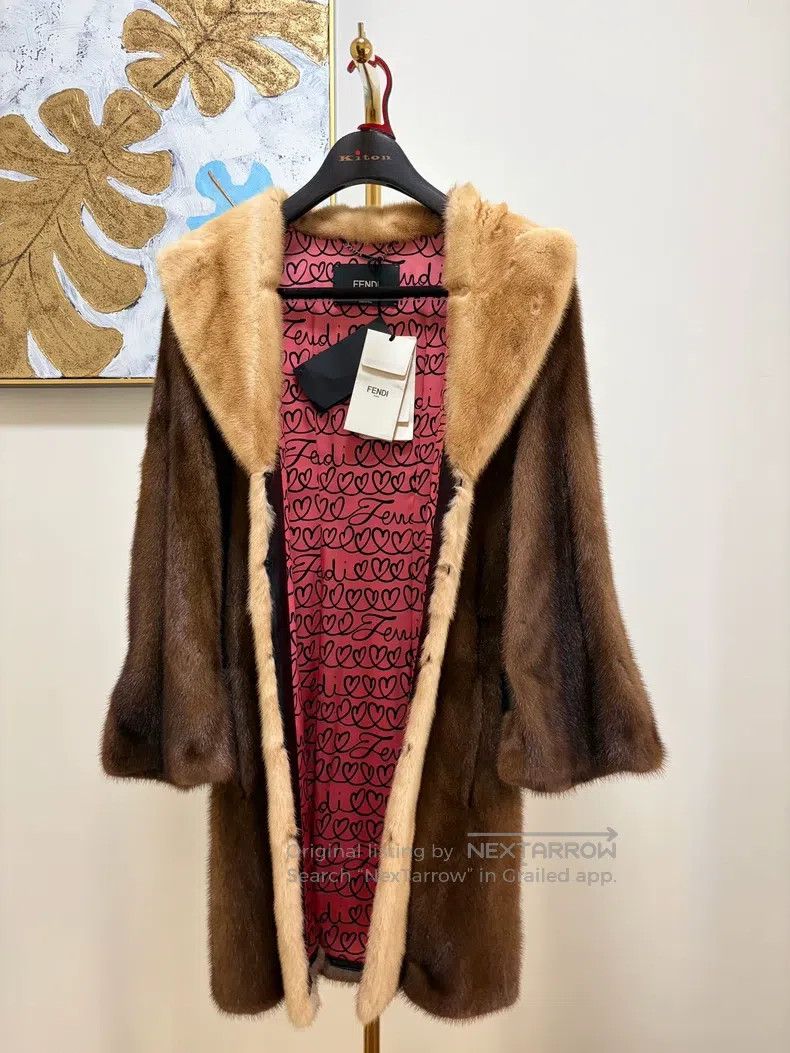 Fendi Fendi Mink Fur Coat Size S / US 4 / IT 40 - 4 Thumbnail