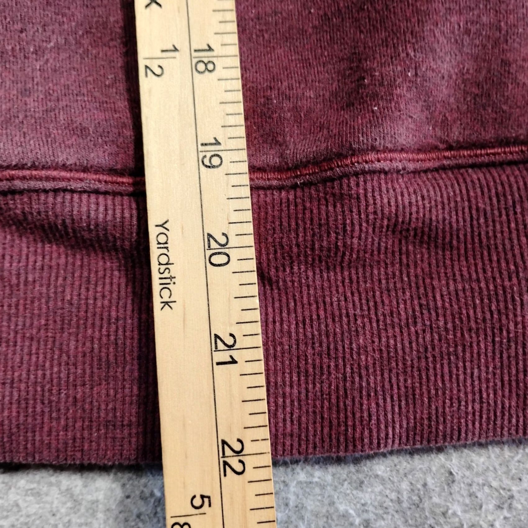 Lululemon Lululemon Hoodie Pullover Activewear Maroon Heathered Wine Size 2 Size XS / US 0-2 / IT 36-38 - 6 Thumbnail