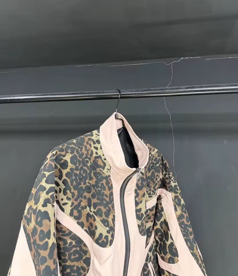 Other Leopard Designer Patchwork Motorcycle Y2k Jacket Size US L / EU 52-54 / 3 - 4 Thumbnail