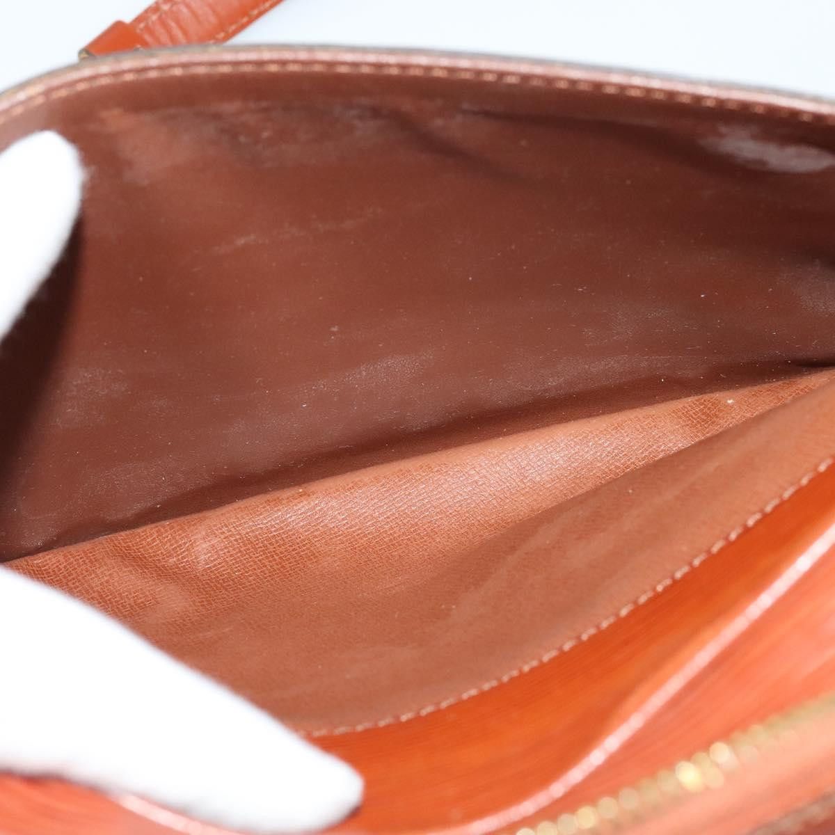 Louis Vuitton LOUIS VUITTON Epi Jeune Fillemm Shoulder Bag Brown M52153 Size ONE SIZE - 11 Thumbnail