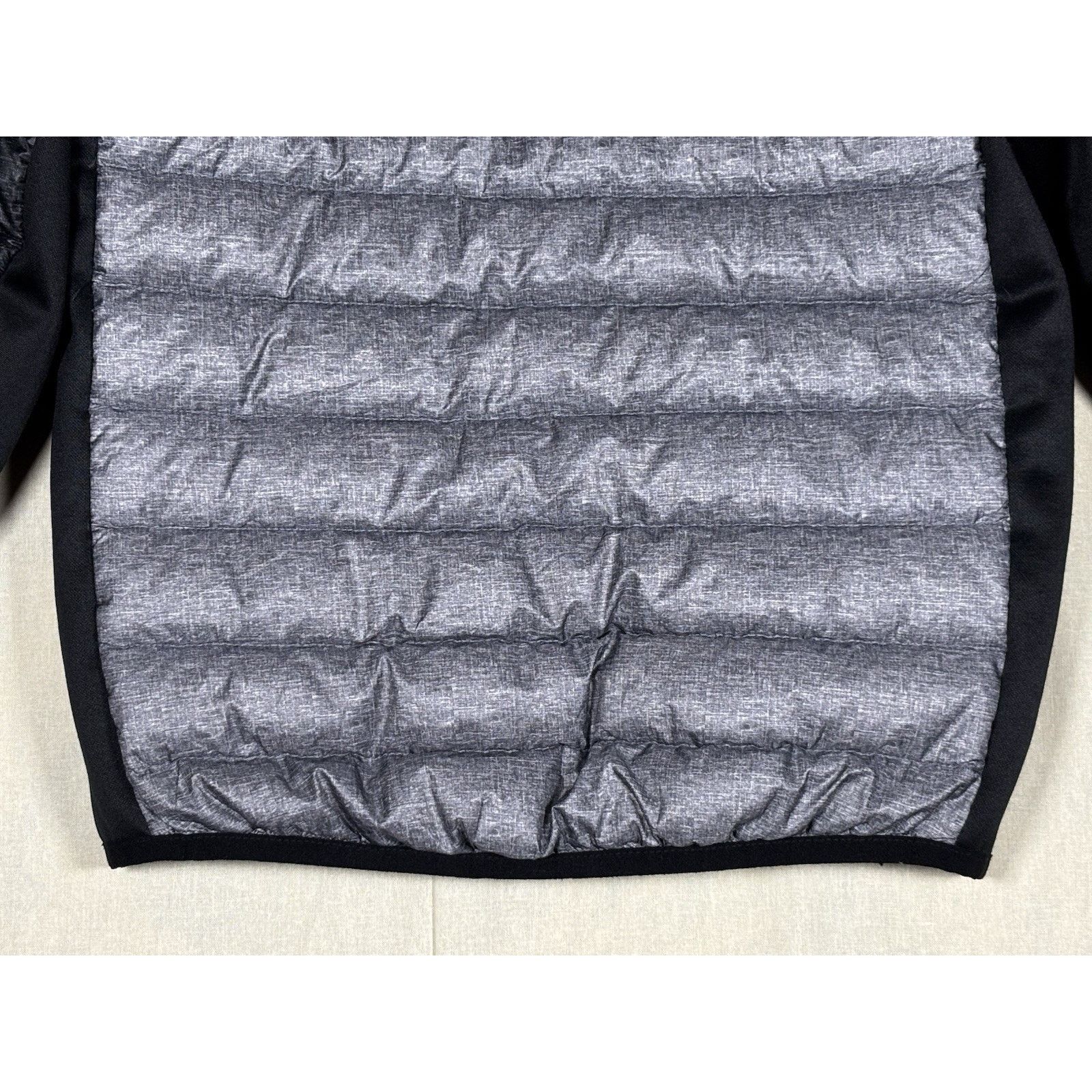 The Unbranded Brand Gerry Kids Puffer Jacket XS 5/6 Gray Black Hooded Down Size US XS / EU 42 / 0 - 20 Thumbnail