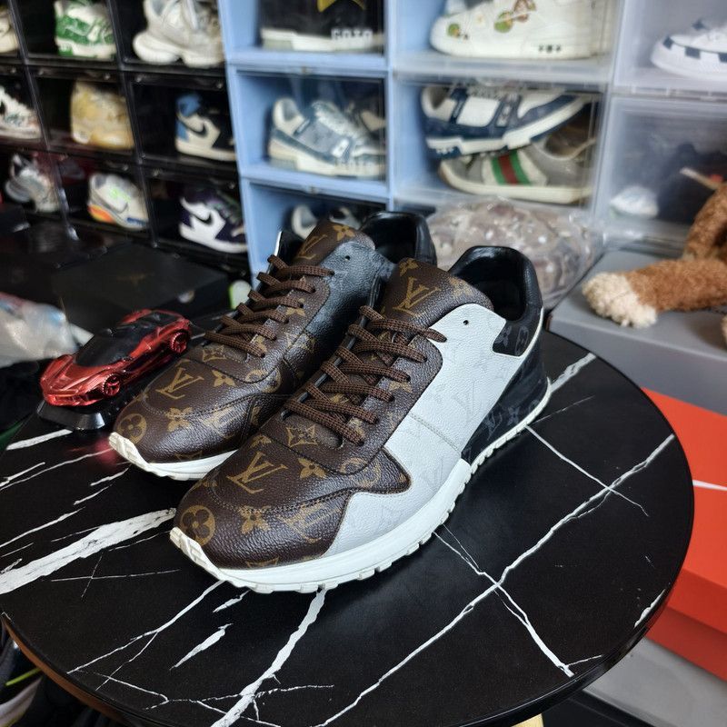 Louis Vuitton Run Away Monogram Sneakers -