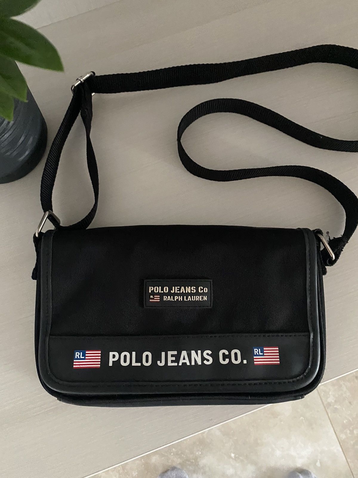 Polo Ralph Lauren 00s Polo Ralph Lauren Polo Sport Bag Nylon Black Size ONE SIZE - 3 Thumbnail