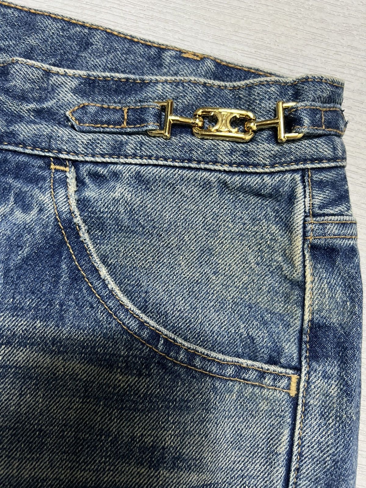 Celine Celine - Dylan Mid-Rise Flared Jeans Size US 30 / EU 46 - 13 Thumbnail