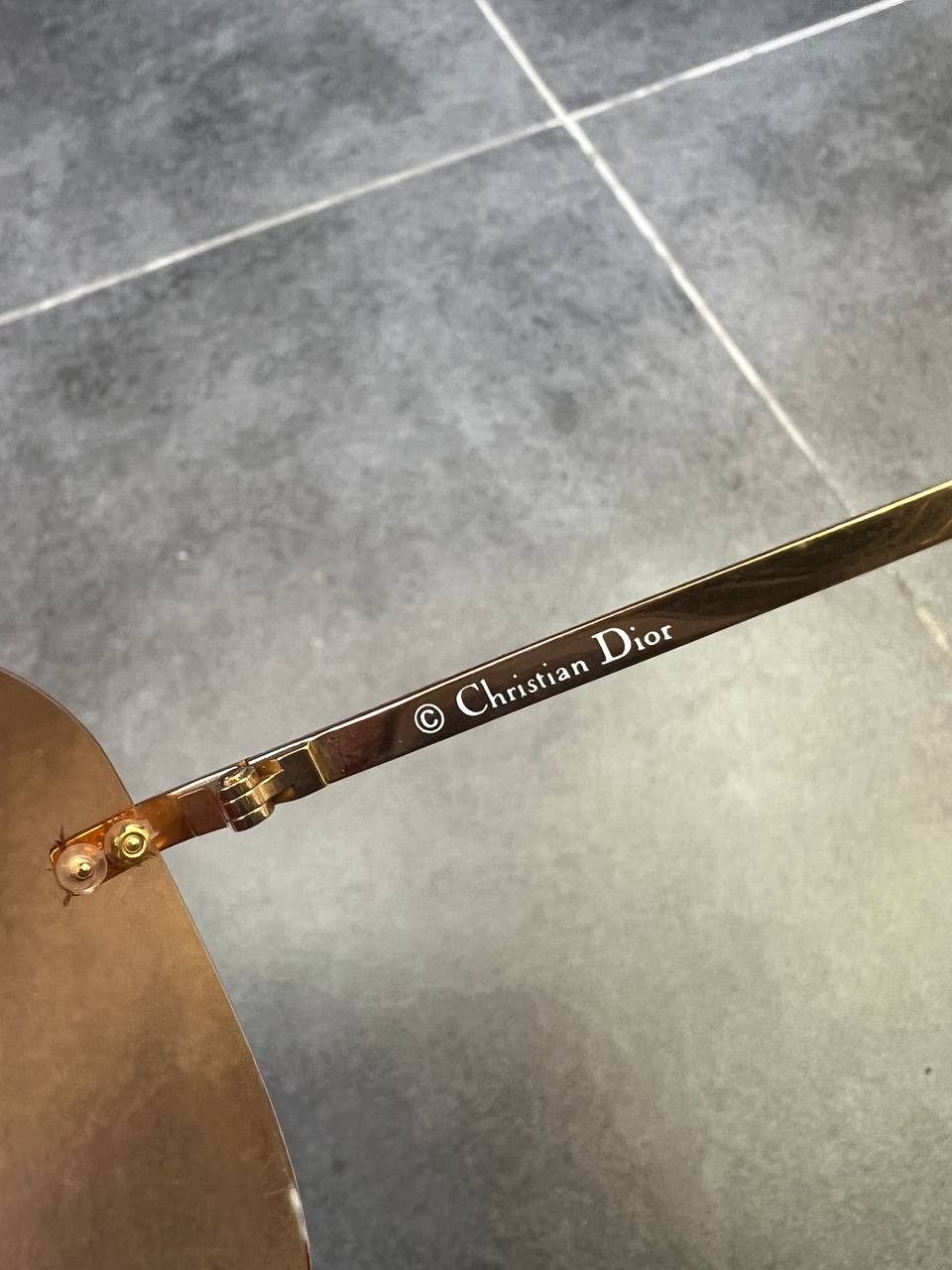 Dior Dior Aviator Logo Sunglasses Size ONE SIZE - 12 Thumbnail