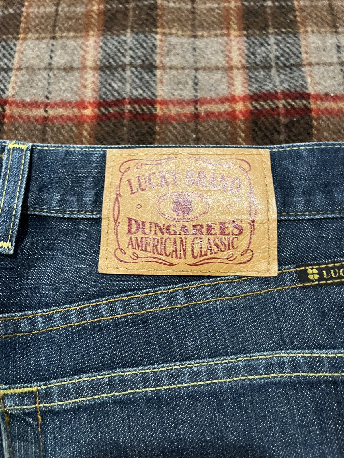 Levi's × Lucky Brand × Vintage Vintage 90’s made in USA lucky brand Starched Jeans Size US 34 / EU 50 - 12 Thumbnail