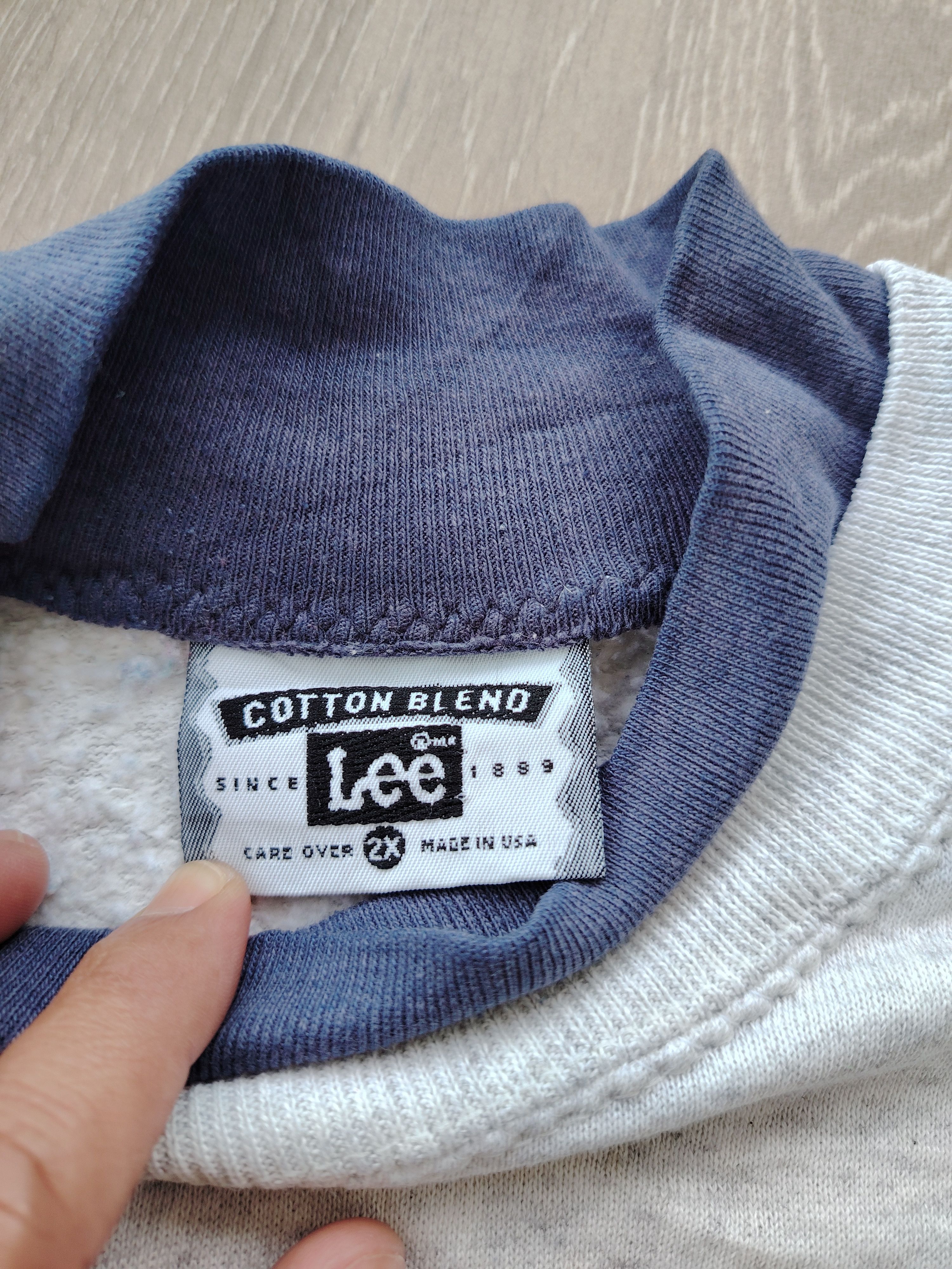 Lee × Vintage Vintage Wisconsin Spellout Sweater by Lee USA Made Size US XXL / EU 58 / 5 - 4 Thumbnail