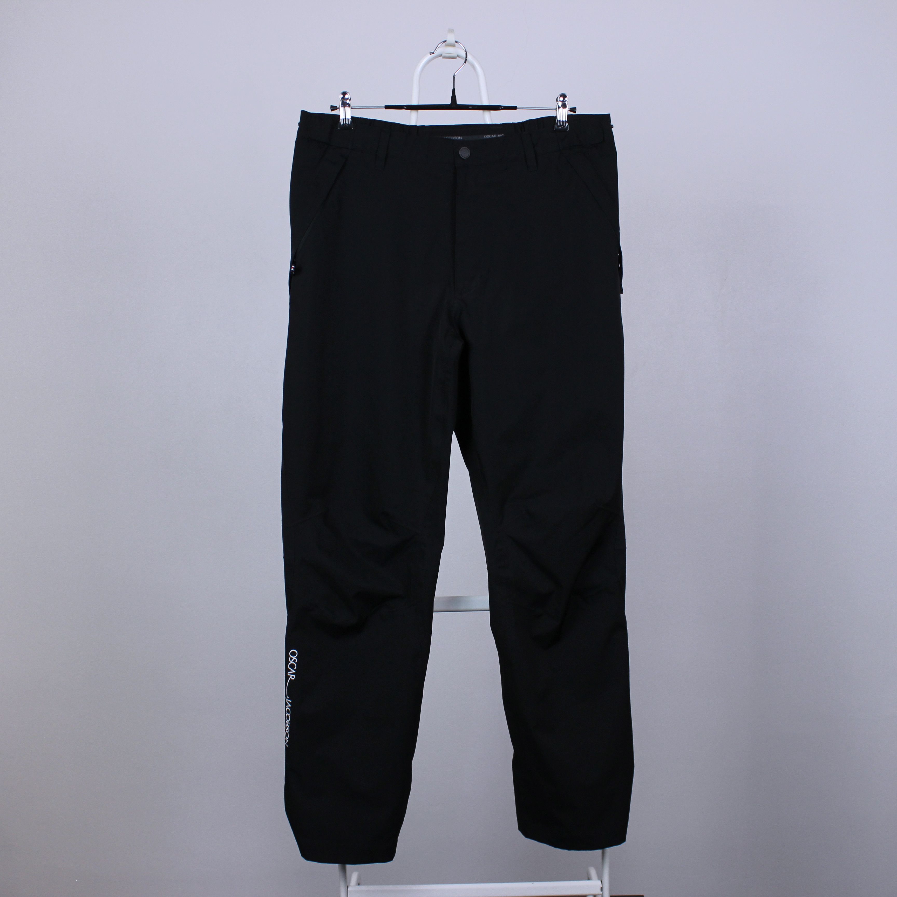 Oscar Jacobson Oscar jacobson waterpoof pants men black gore tex 50 52 Size US 36 / EU 52 - 2 Thumbnail