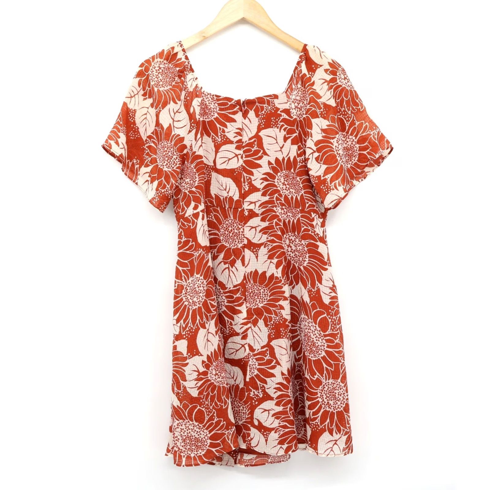 Madewell Madewell Women's Silk Tie Front Mini Dress Sun Flower Print Sz 8 NEW Size M / US 6-8 / IT 42-44 - 2 Thumbnail