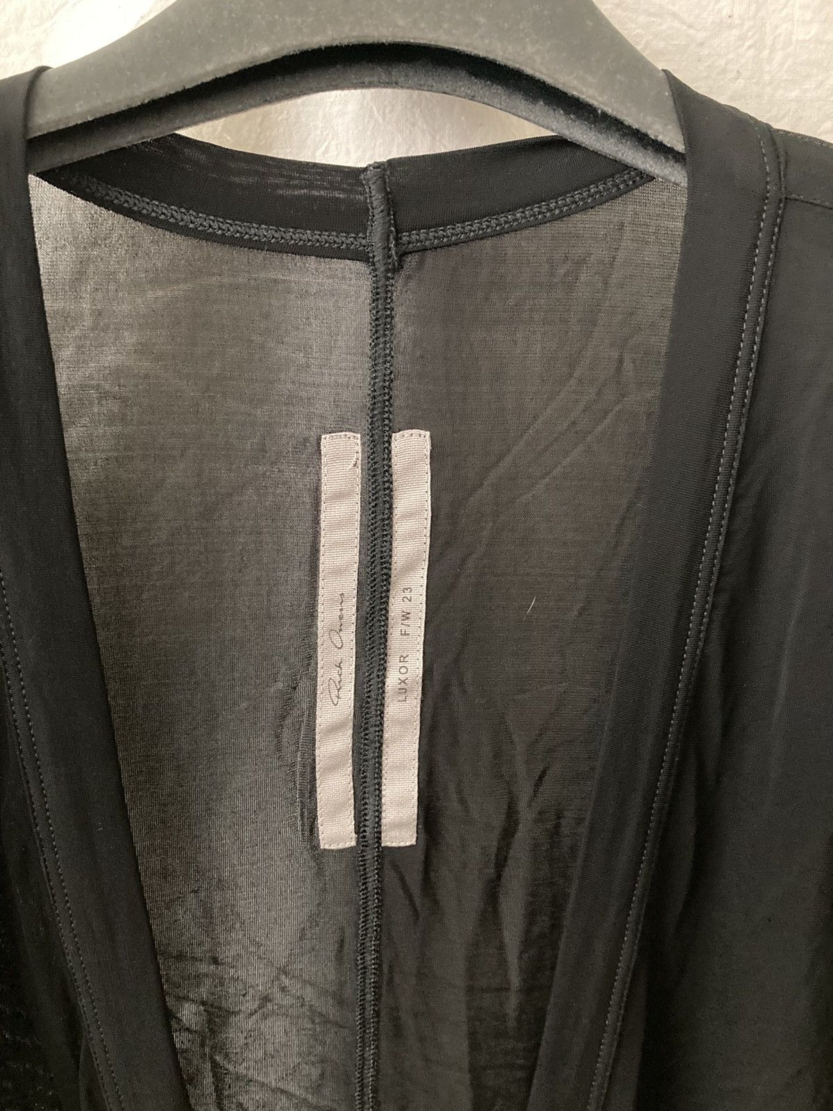Rick Owens NEVER WORN / Rick Owens Cupro Dylan T-Shirt Size US L / EU 52-54 / 3 - 6 Thumbnail