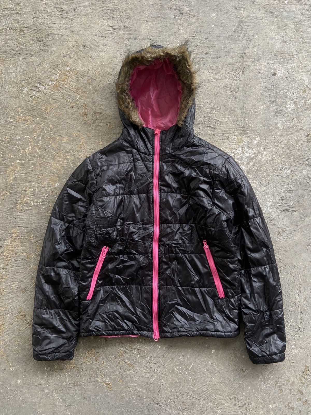If Six Was Nine 2000s Breath Mint - Vkei If Six Was Nine Style Fur Jacket Size US L / EU 52-54 / 3 - 1 Thumbnail