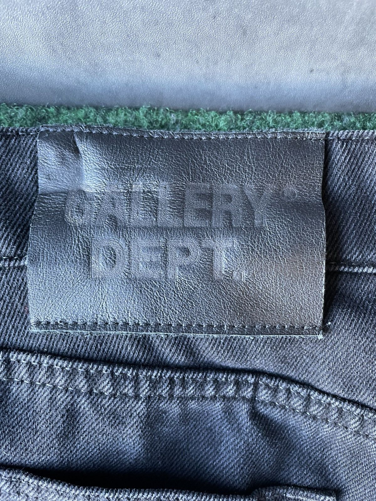 Gallery Dept. × Lanvin VERY CLEAN GALLERY DEPT. X LANVIN BLACK DENIM PANTS SIZE 30 Size US 30 / EU 46 - 15 Thumbnail