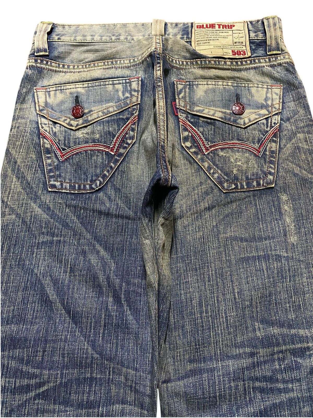 Edwin Vintage Japanese Brand Edwin 503 Rusty Little Bootcut Jeans Size US 32 / EU 48 - 4 Thumbnail