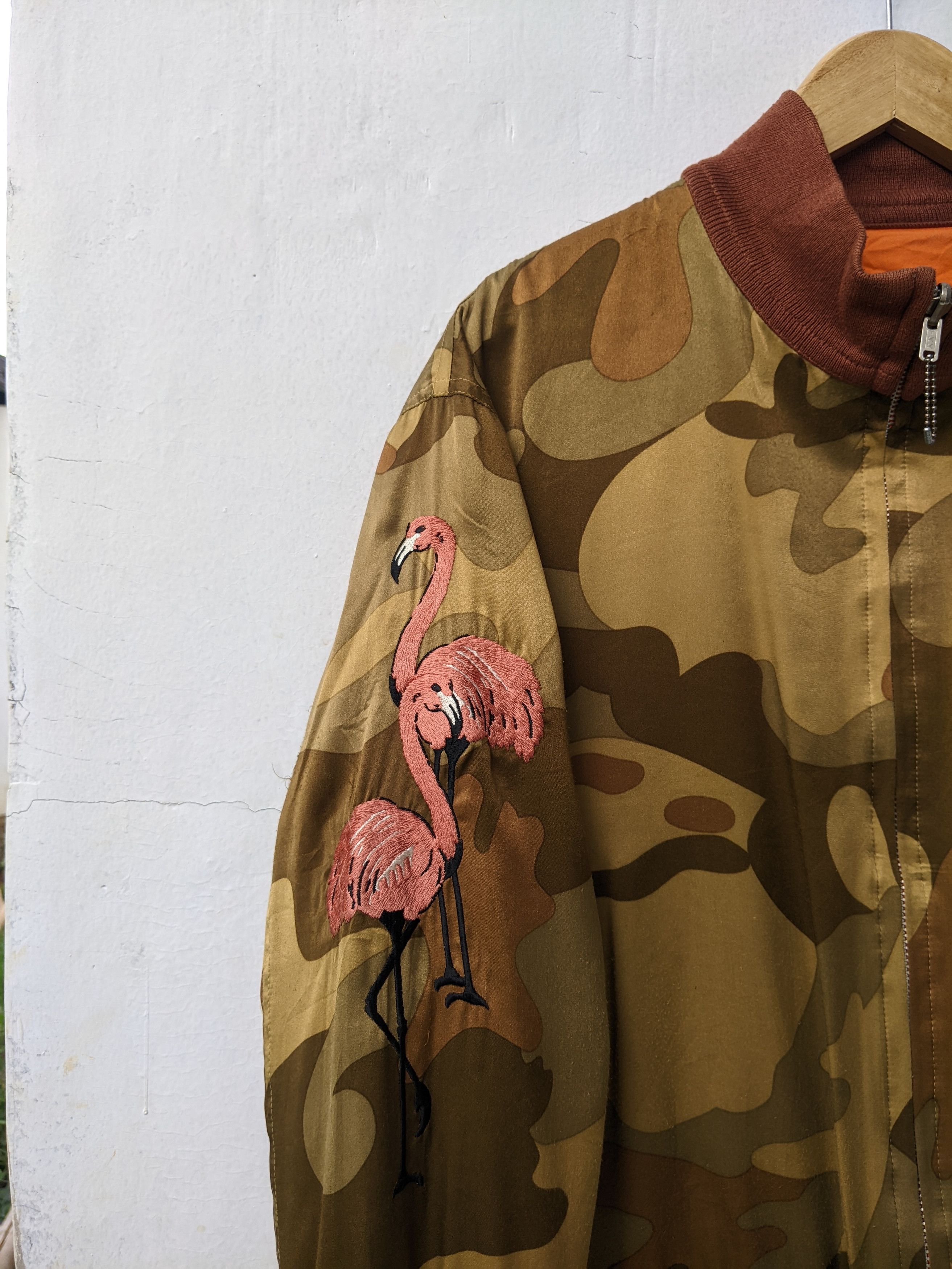 Japanese Brand × Nicole Club Vintage 90s Sukajan Nicole Club Reversible Miami Florida 92 Size US L / EU 52-54 / 3 - 4 Thumbnail