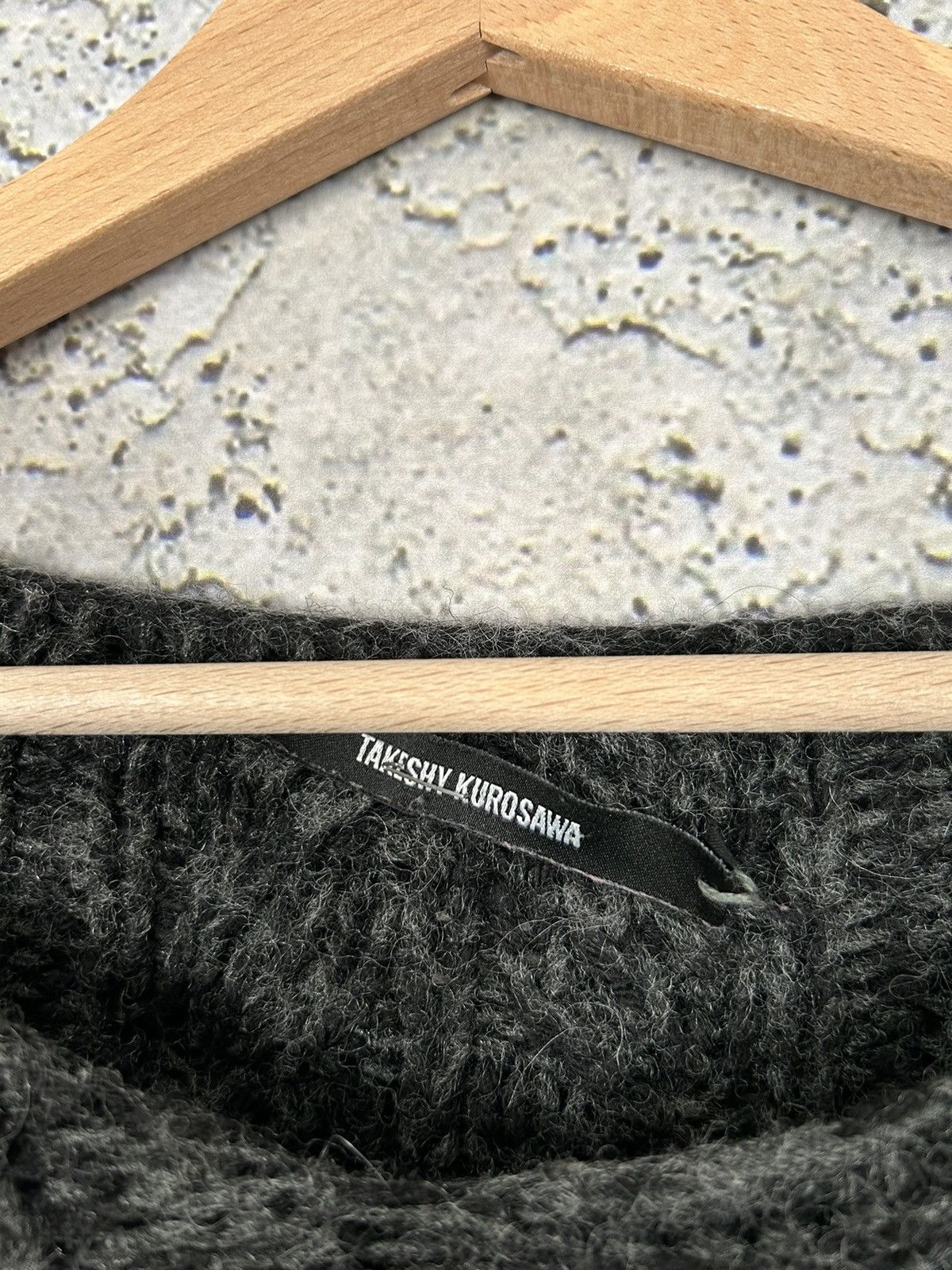 Japanese Brand Vintage Takeshy Kurosawa Knitted Wool Sweater Avant-garde Size US M / EU 48-50 / 2 - 5 Thumbnail