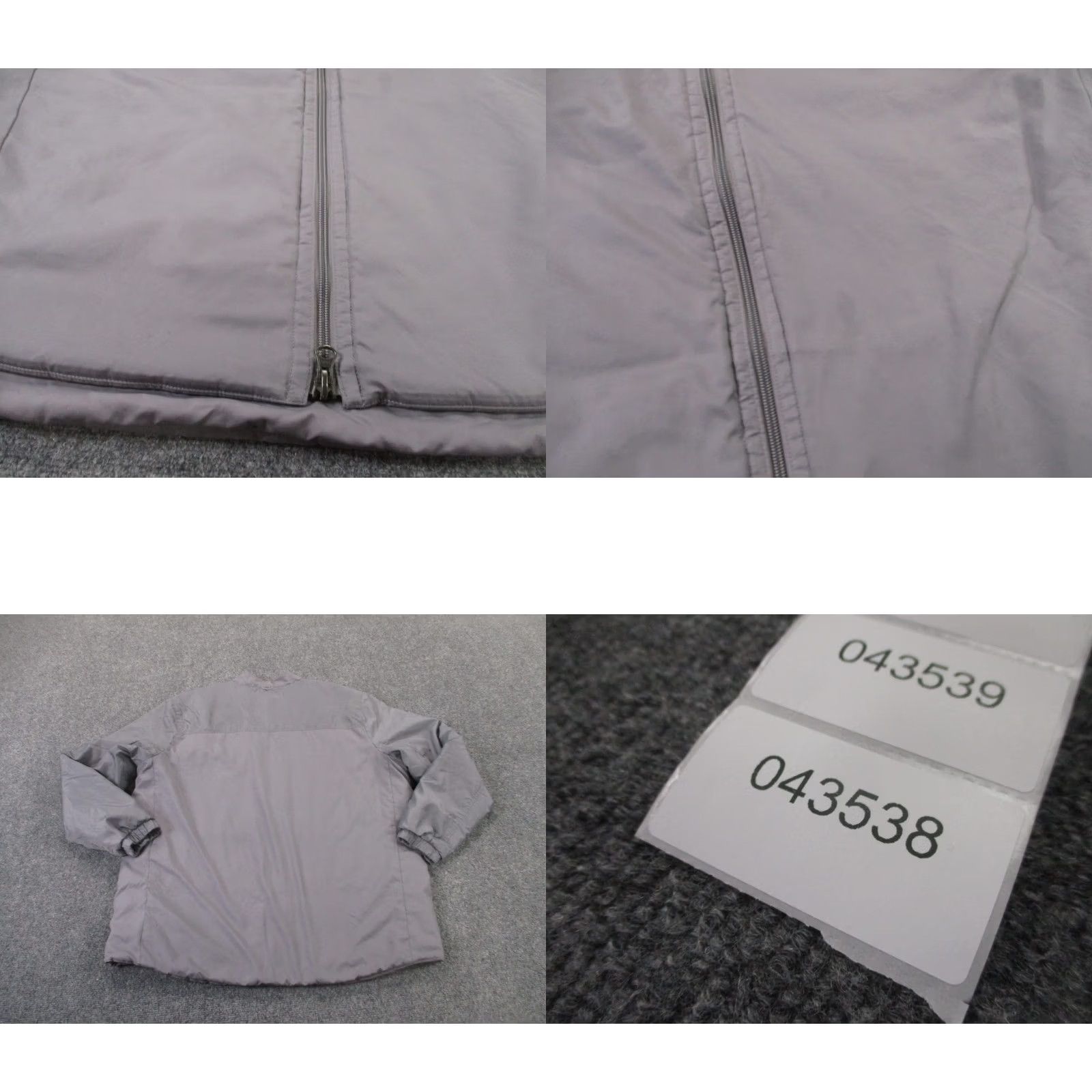 Nike Nike Jacket Mens XL Gray Puffer Lightweight Windbreaker Insulated Thermal Outdoor Golf Long Sleeve Zip Quilted Polyester - Mens Size US XL / EU 56 / 4 - 8 Thumbnail