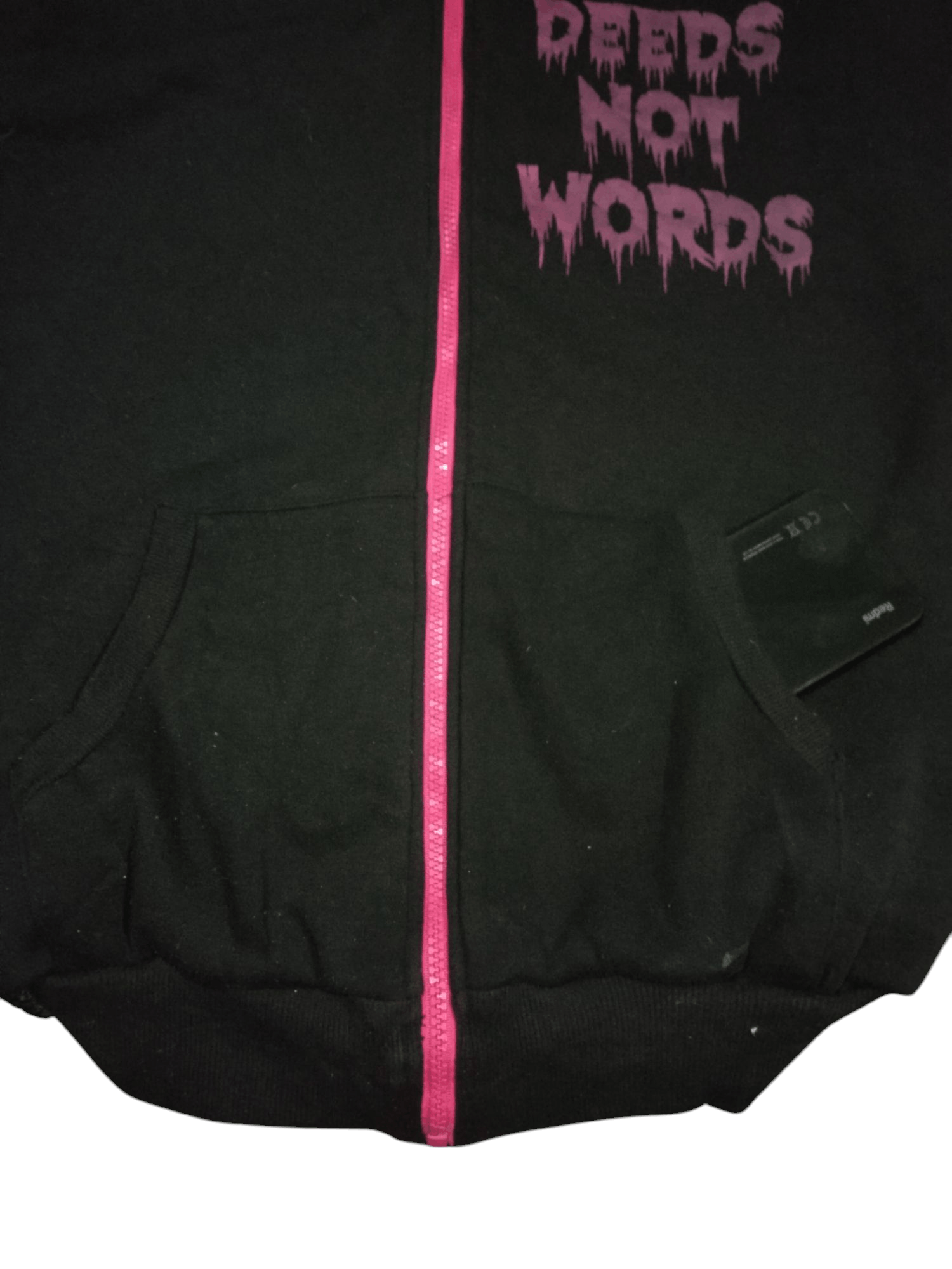 Japanese Brand Japanese Brand Banana Trip "Deeds Not Words" Slogan Hoodie Size US L / EU 52-54 / 3 - 6 Thumbnail