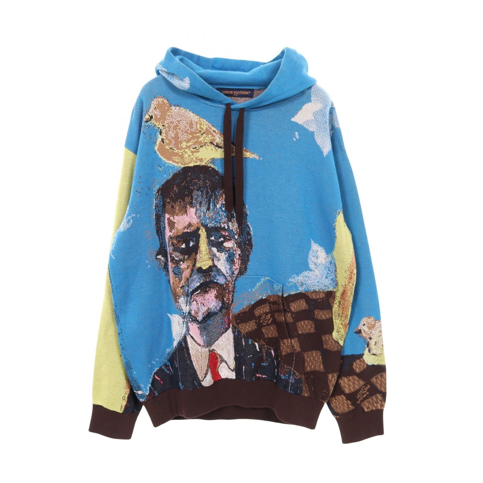 Louis Vuitton Louis Vuitton Louis Vuitton Cotton Hoodie Textile Sweatshirts & Hoodies DUTY FREE for USA Size ONE SIZE - 1 Thumbnail