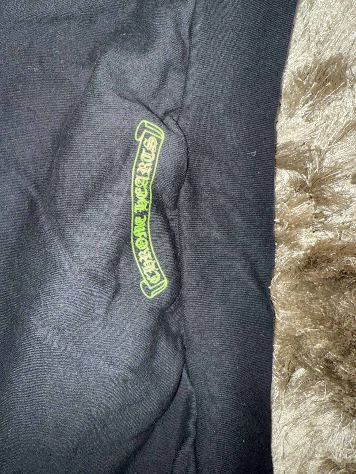 Chrome Hearts Chrome Hearts Neon Green Horseshoe Hoodie – Rare Piece Size US XL / EU 56 / 4 - 4 Thumbnail