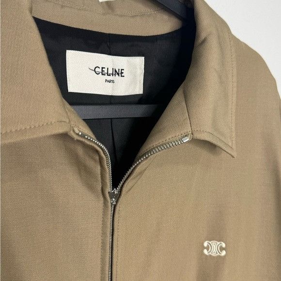 Celine Celine Wool and Cotton-Blend Gabardine Blouson Jacket Men’s Size US XL / EU 56 / 4 - 2 Thumbnail
