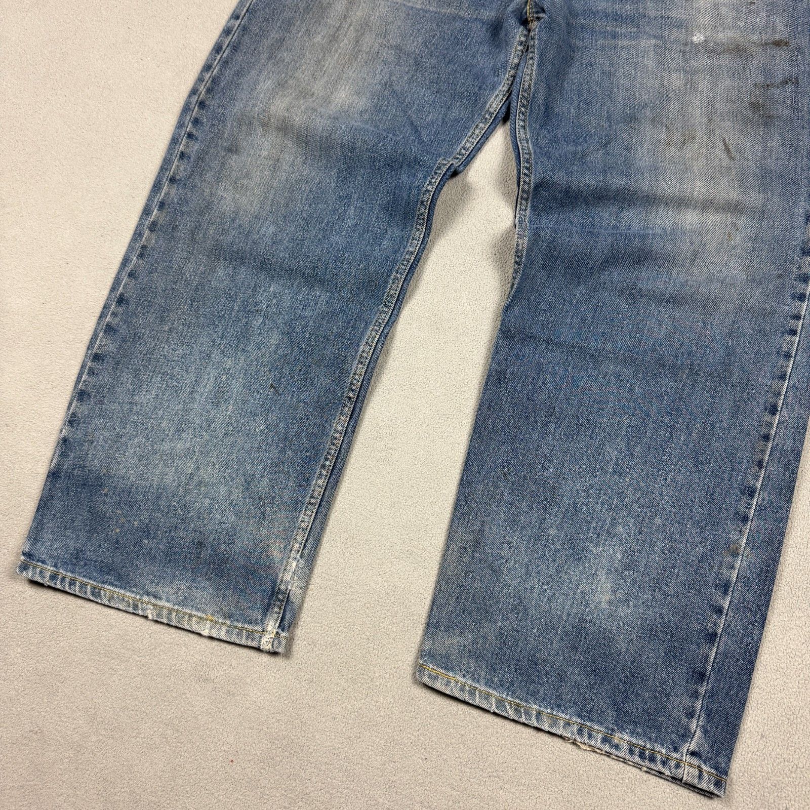Levi's VTG Levi's SilverTab Low Loose Baggy Faded Stained W38 L32 Size US 38 / EU 54 - 13 Thumbnail